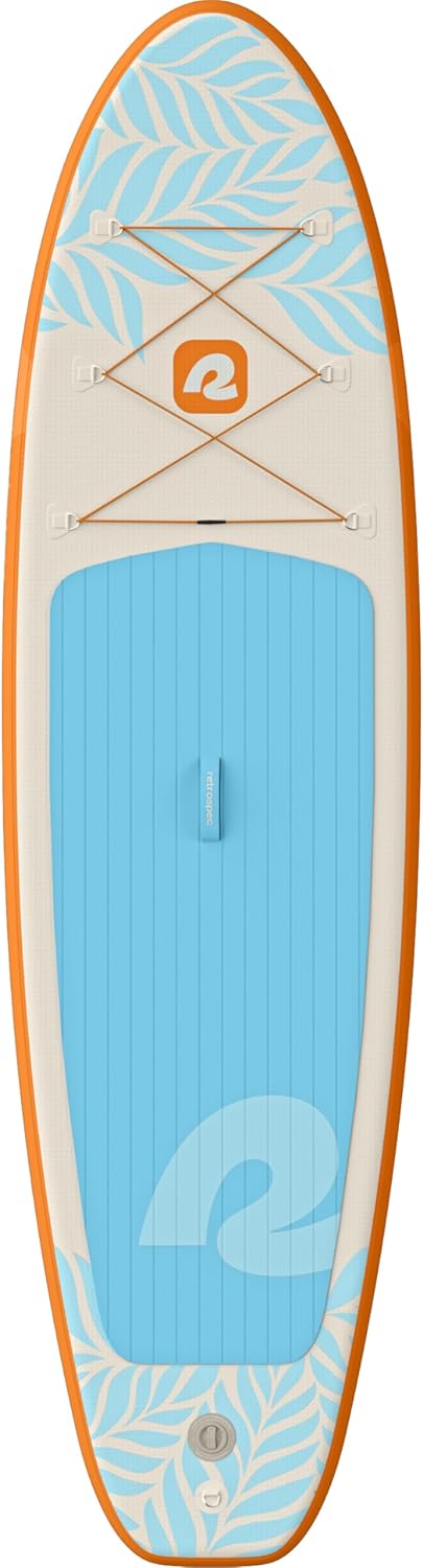 Retrospec Weekender Inflatable Stand Up Paddle Board Includes Paddle, Pump, and Accessories 10’6” Lightweight iSUP, Puncture Resistant Inflatable Paddle Board for Adults - Image 3