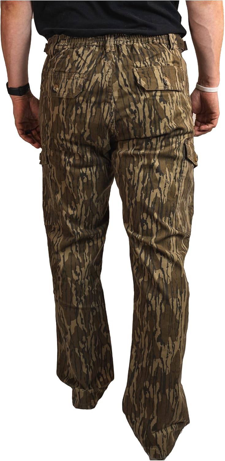 HOT SHOT Men’s Camo Performance Pant, Multi-Pocket Adjustable Waist Pants, Comfortable Year-Round Deer Hunting Gear for Men - Image 3
