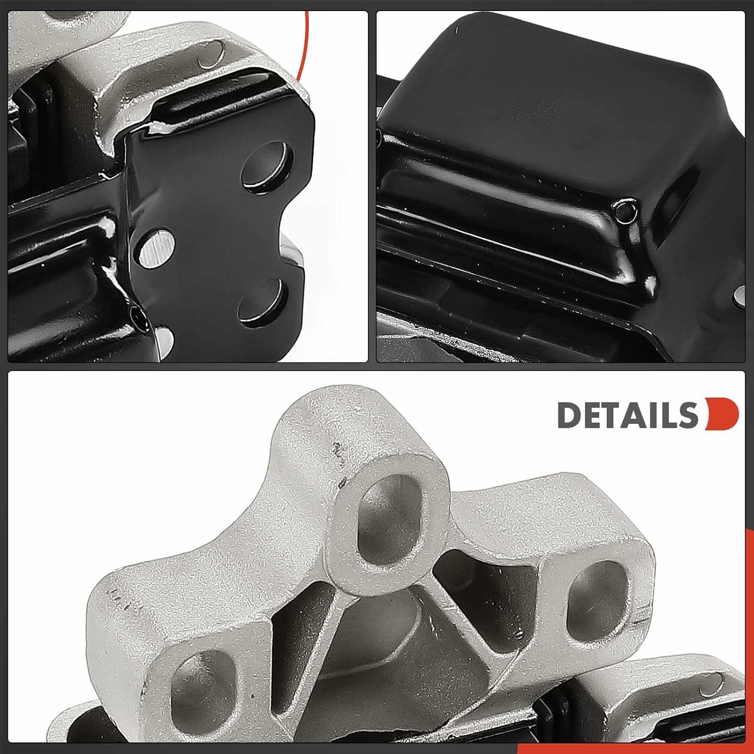 A-Premium 3PCS Engine Motor Mount Transmission Mount and Torque Strut Mount Set Compatible with Volkswagen Jetta 2006-2008, GTI 2006-2014, Jetta City 2007-2009 & Audi A3 2006-2013, A3 Quattro, 2.0L