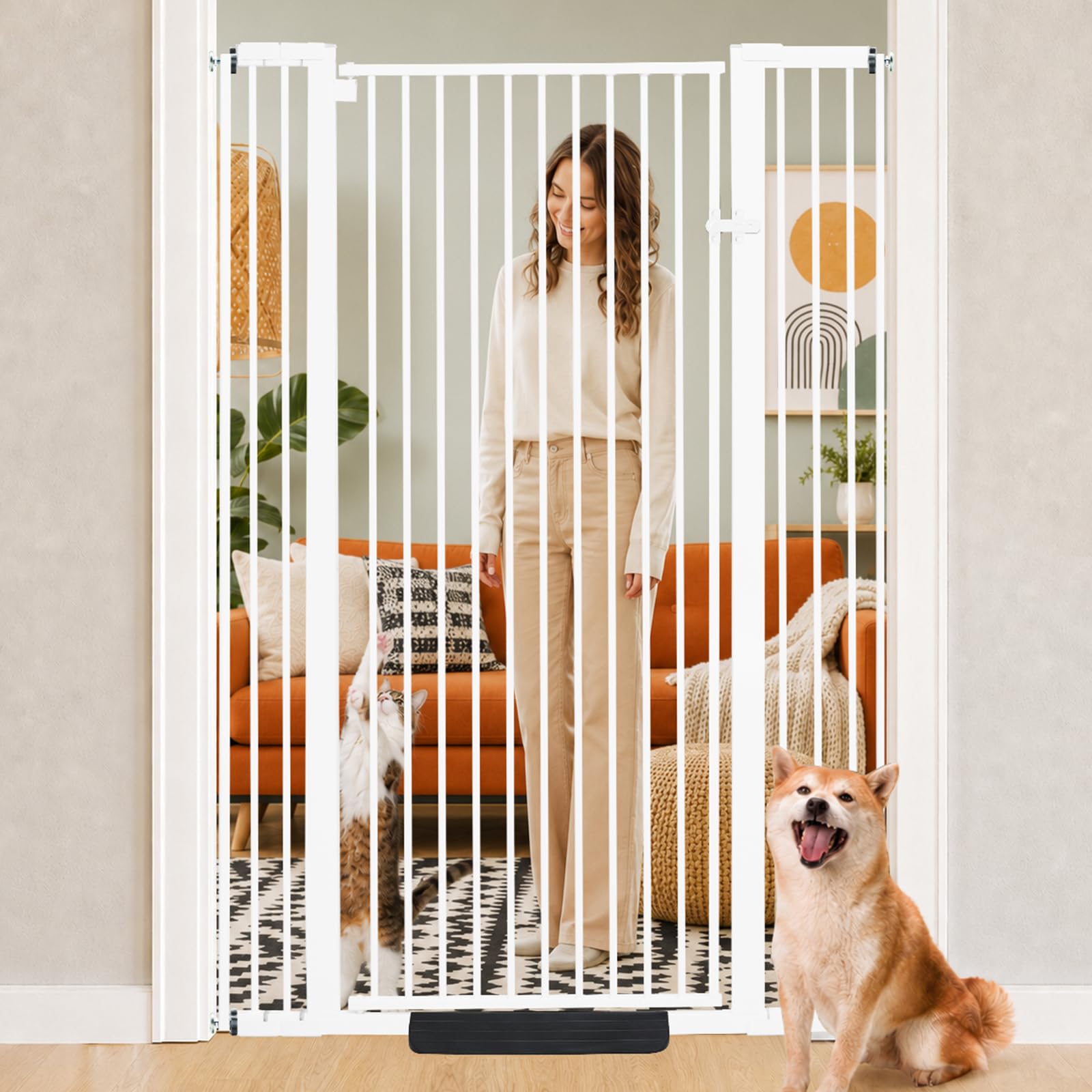 Photo 1 of YZHDUXIU 55" Extra Tall Pet Gate