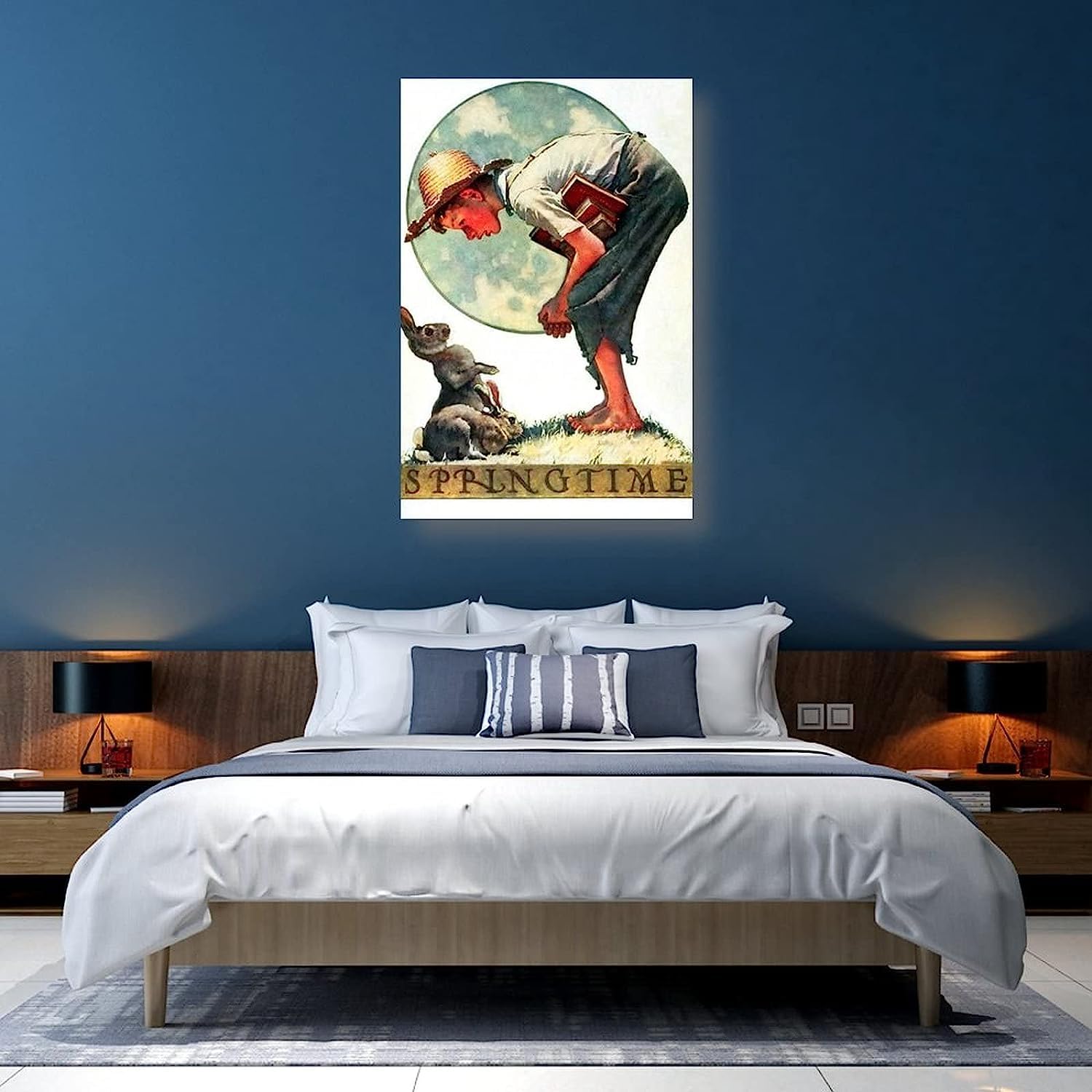 Amazon.co.jp: ノーマンロックウェル ポスターアートパネル 壁の絵