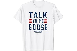Talk To Me Goose Distressed Text,Short Sleeve T-Shirt