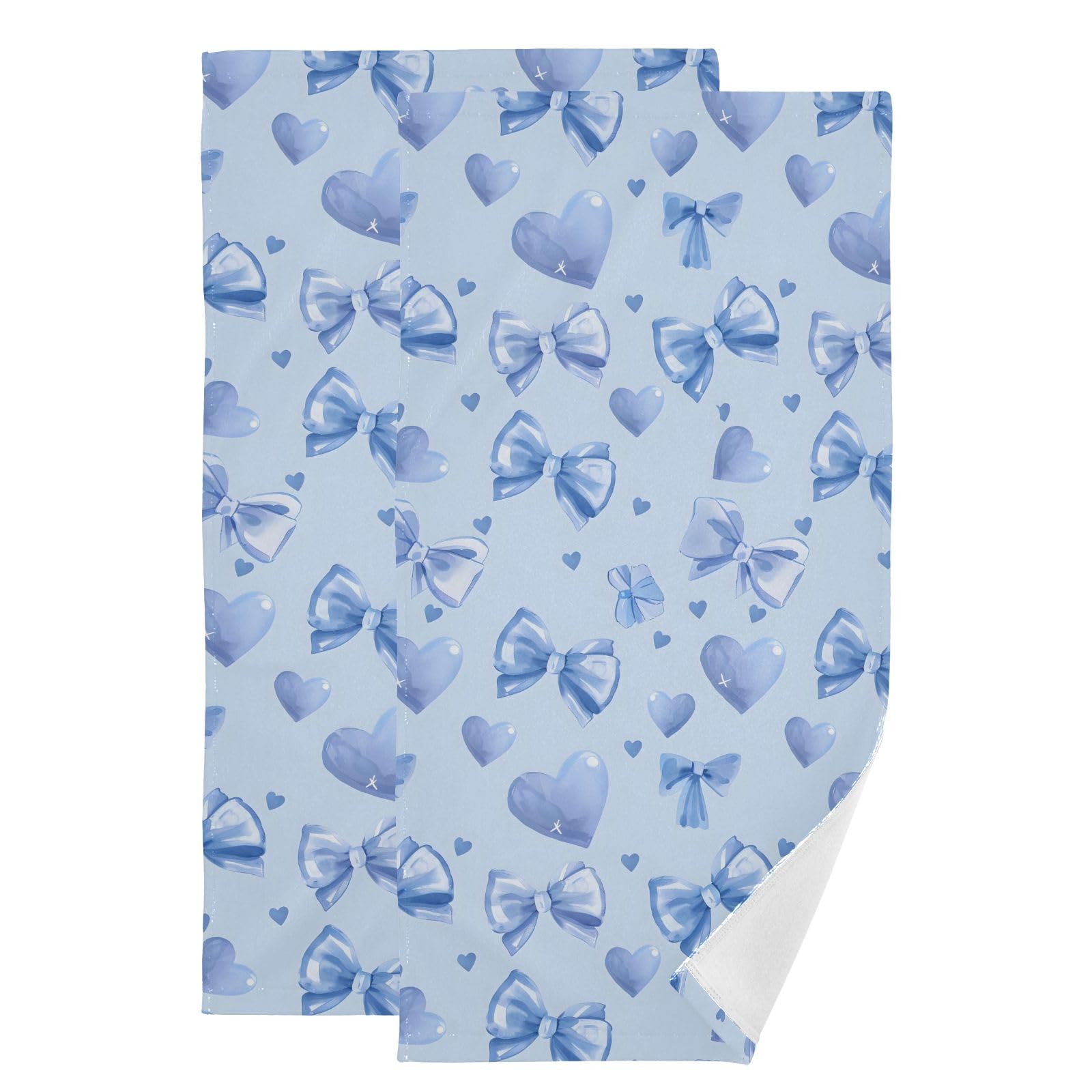Toallas de mano altamente absorbentes de secado rápido, pack de 2 piezas de 36 x 72 cm