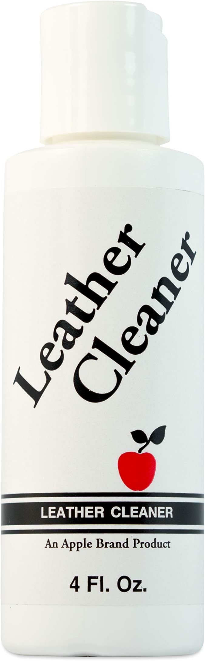 Apple Brand Leather Care Cleaner 4 oz | Great for Shoes, Boots, Handbags, Upholstery, Furniture- Removes Surface Dirt, Grime, Salt and More From Finished s