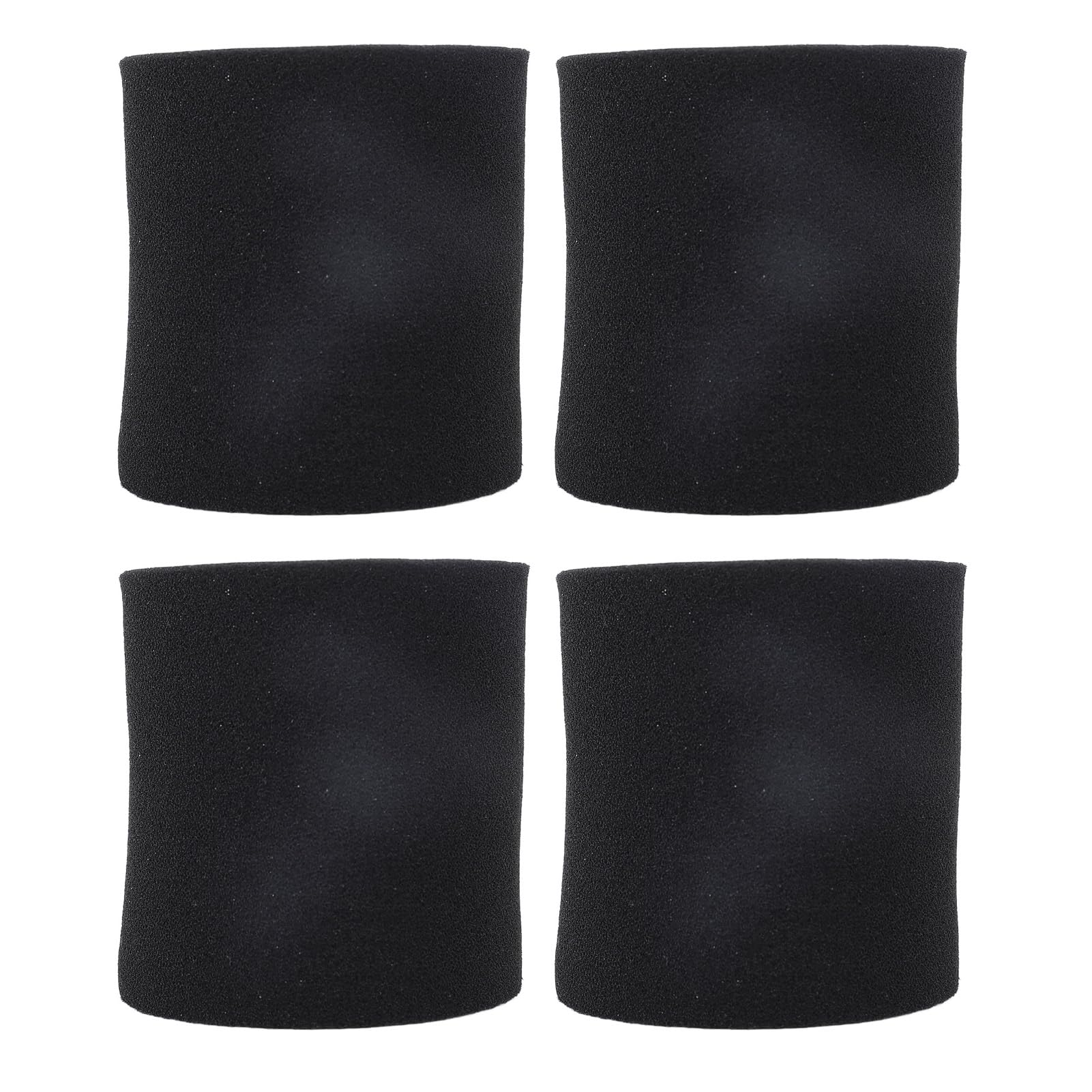 4Pcs 55mm x 50mm Speaker Port Tube Sponge, Subwoofer Bass Reflex Tube Bass Woofer Box Port Tube Vent Sponge for Enhanced Sound Effect