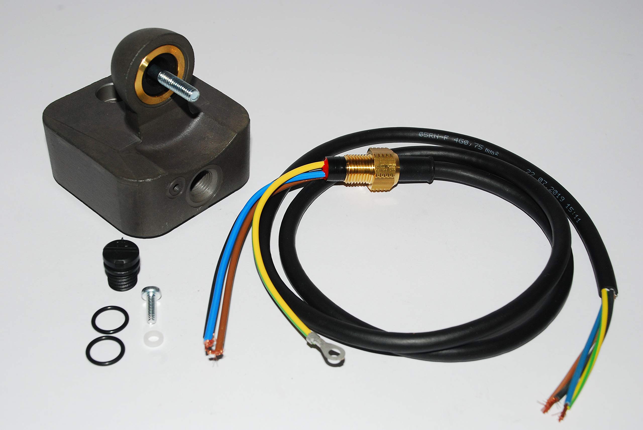 ECI ELETTROFORNITURE RICAMBIO ORIGINALE BFT I099100 KIT FONDELLO ORO+CAVO ALIMENTAZIONE
