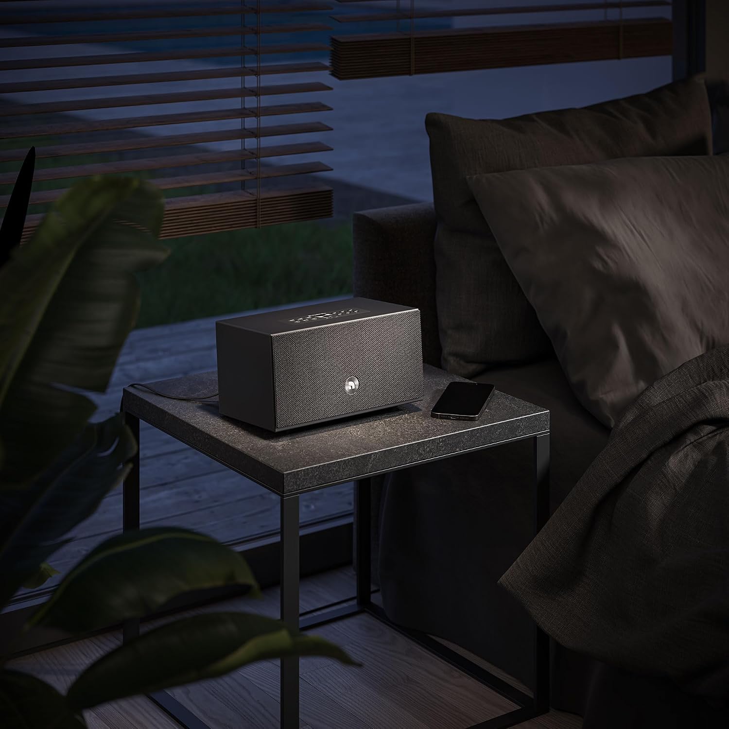 Audio Pro C5 MkII W – Compact WiFi and Bluetooth Speaker, Multiroom, AirPlay 2, Google Cast, Spotify Connect - Black