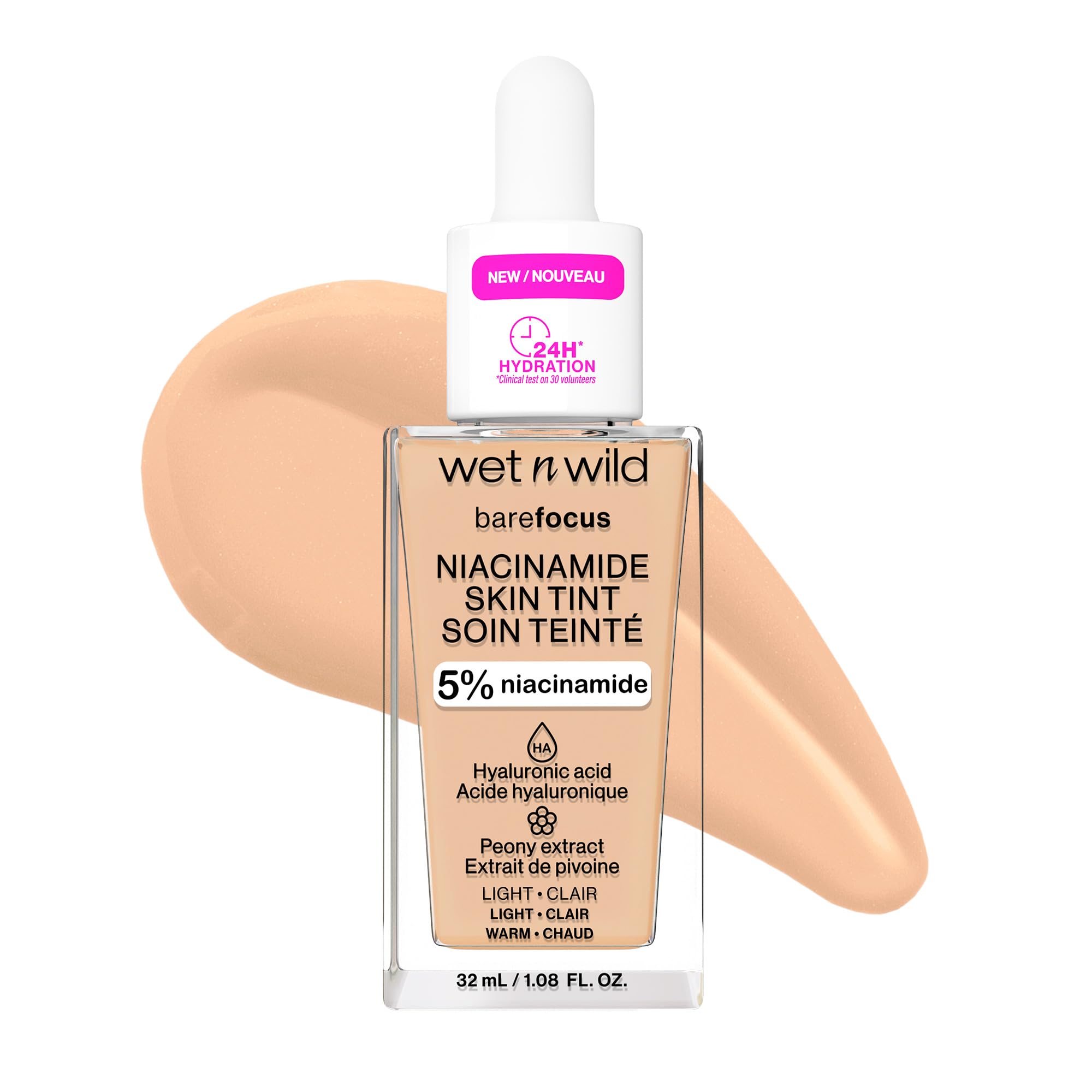 Amazon.com: wet n wild Bare Focus Skin Tint, 5% Niacinamide