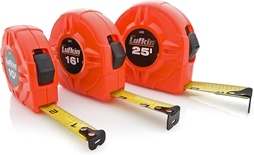 Miniatura 6 de Cinta métrica retráctil Lufkin 1 pulgada x 26 pies de alta visibilidad color naranja L625CME