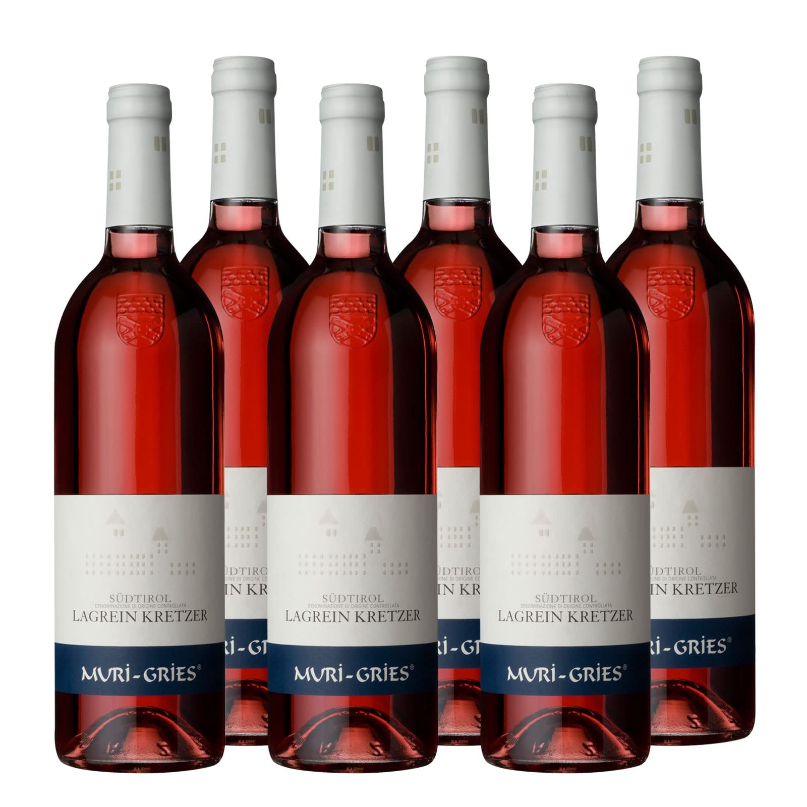 Lagrein Kretzer Rosato Südtirol DOC "Muri Gries" Roséwein Südtirol trocken (6 x 0,75 l)