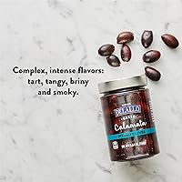 Vista 6 de DeLallo Aceitunas kalamata griegas sin hueso, tarro de 5.64 onzas, (paquete de 6), curadas naturalmente y en salmuera, perfectas para aperitivos