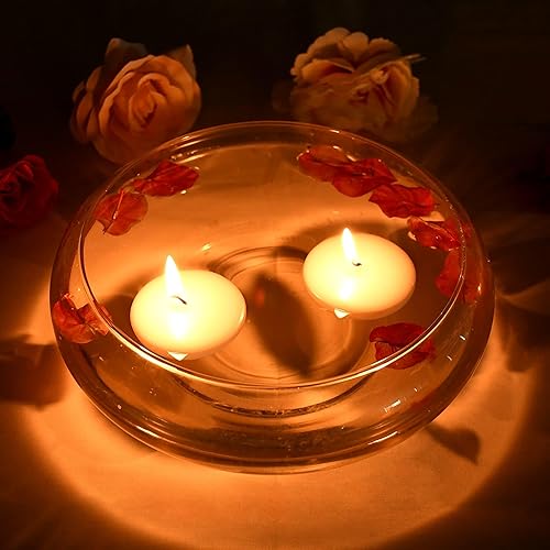 Miniatura 6 de Velas plegables de 24 piezas, 2.25 pulgadas, blanco perla