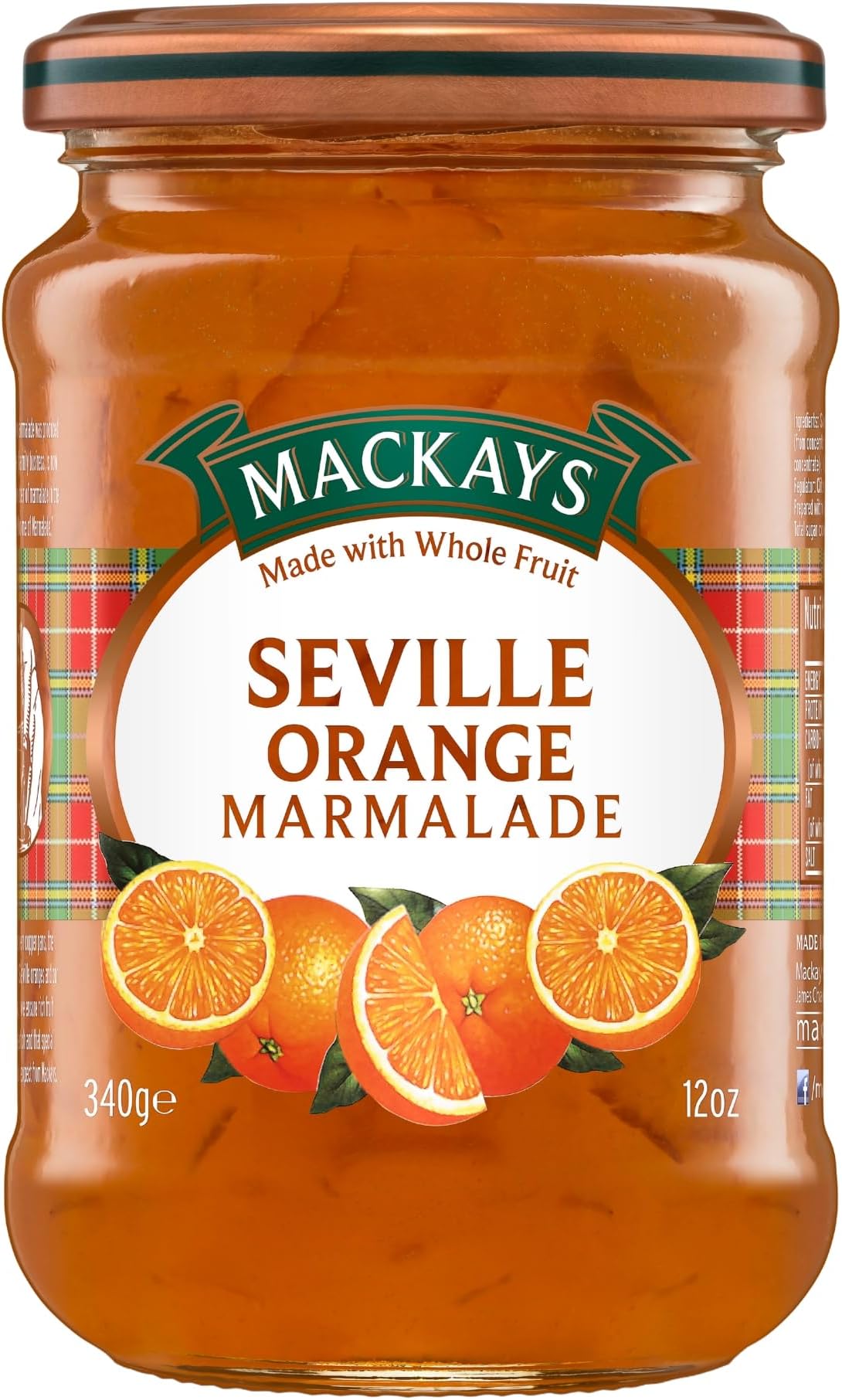 Mackays Seville Orange Marmalade, 340 g, 702868