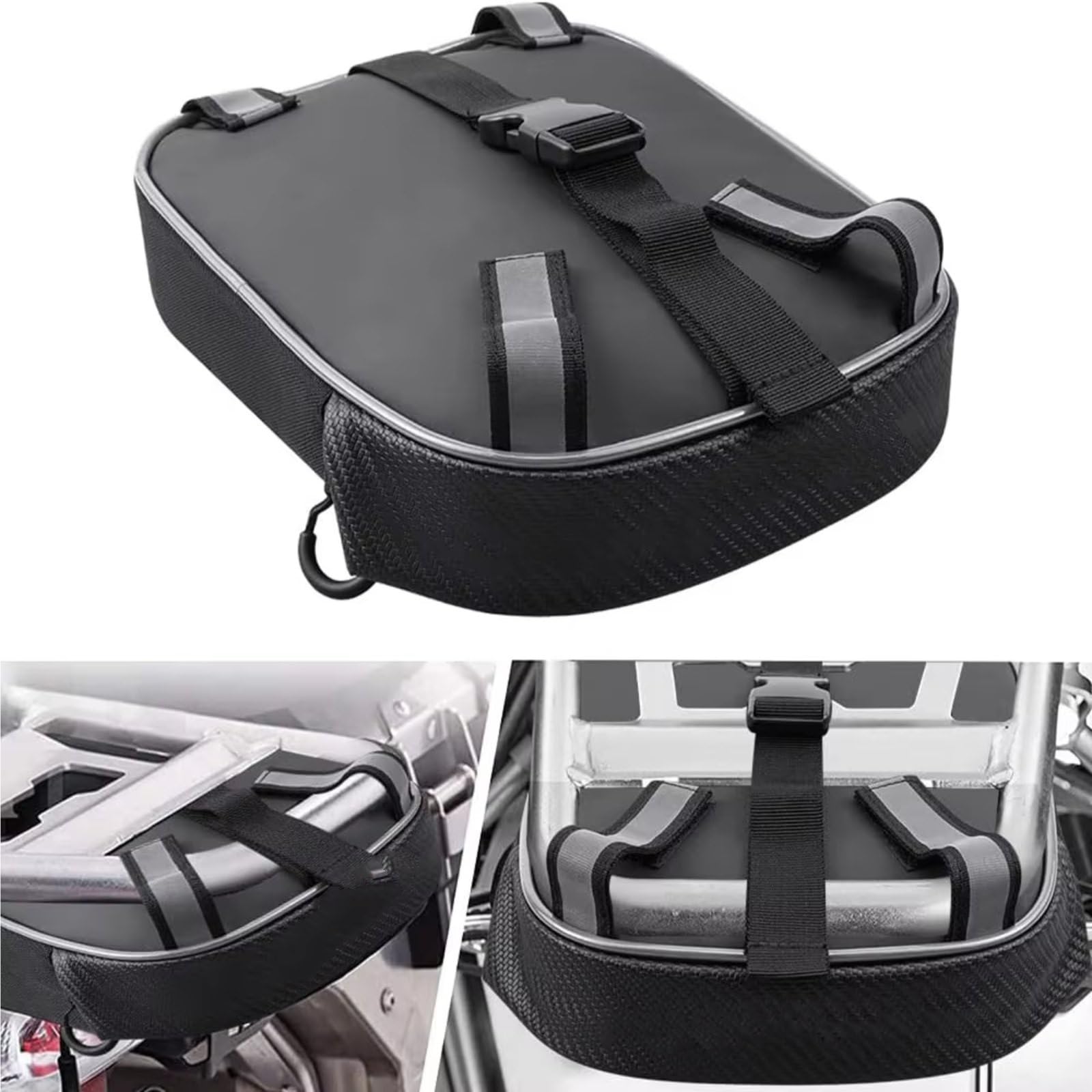 Motorradtasche Kompatibel Mit R1200GS Für 1250GS LC Für Adventure 14–23 Motorradtasche Heckrahmentasche Gepäcktasche Heckwerkzeug Aufbewahrungstasche Universell
