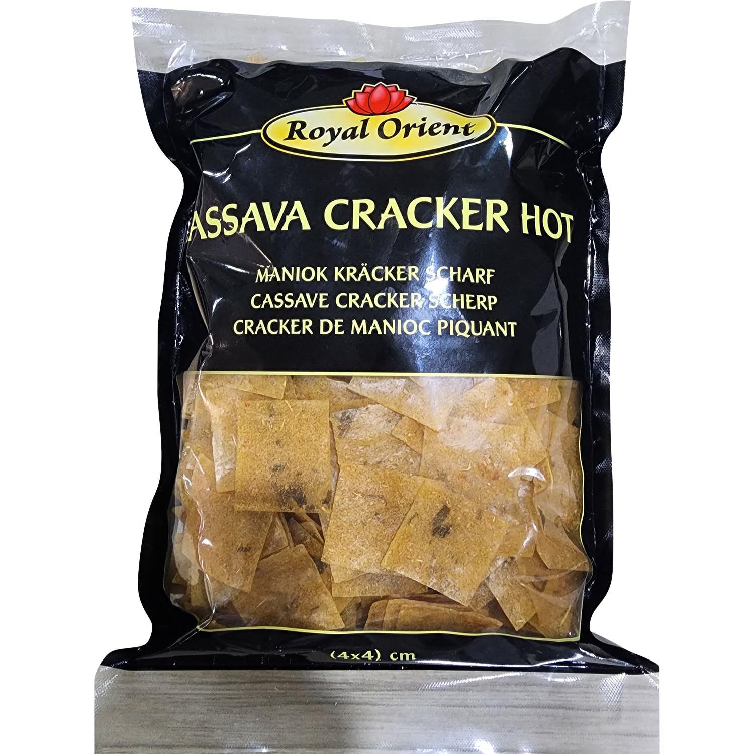 ROYAL ORIENT - Galletas de Yuca Picantes - (1 x 1 kg)