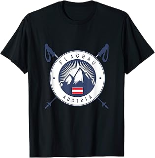 Skiing Holiday Après-Ski Skiing Austria Flachau T-Shirt