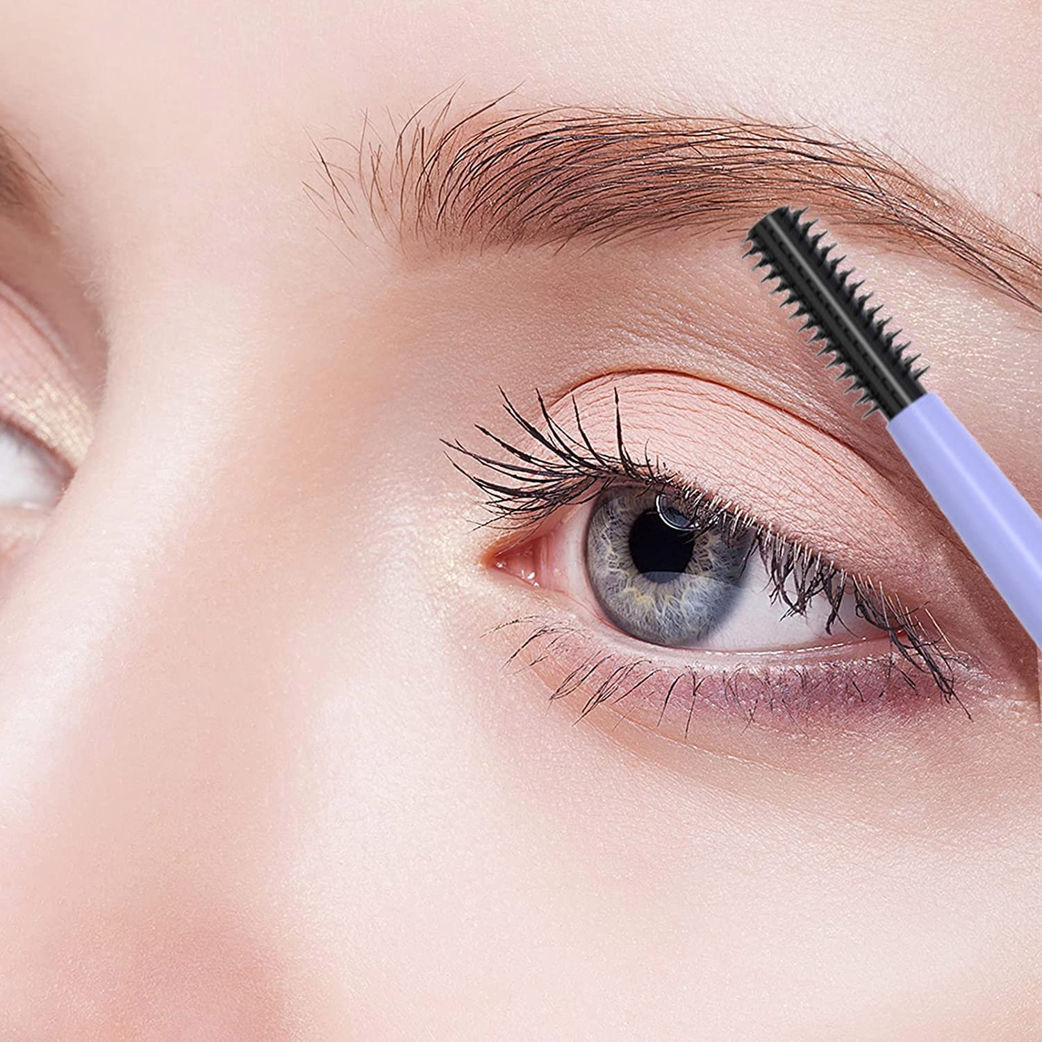 Cosmetic Brush And Eyelash With Case Brush Makeup Silicone And For Eyebrows Brush Tools Mascara Suitable Brush Eyelashes Reusable Eyelash My First Valentines Day Baby Boy Outfit : Beauty & Personal Care