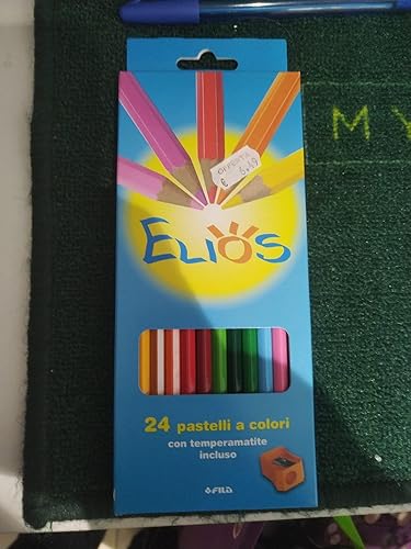 Fila Pastelli Elios 24 Stück + Anspitzer