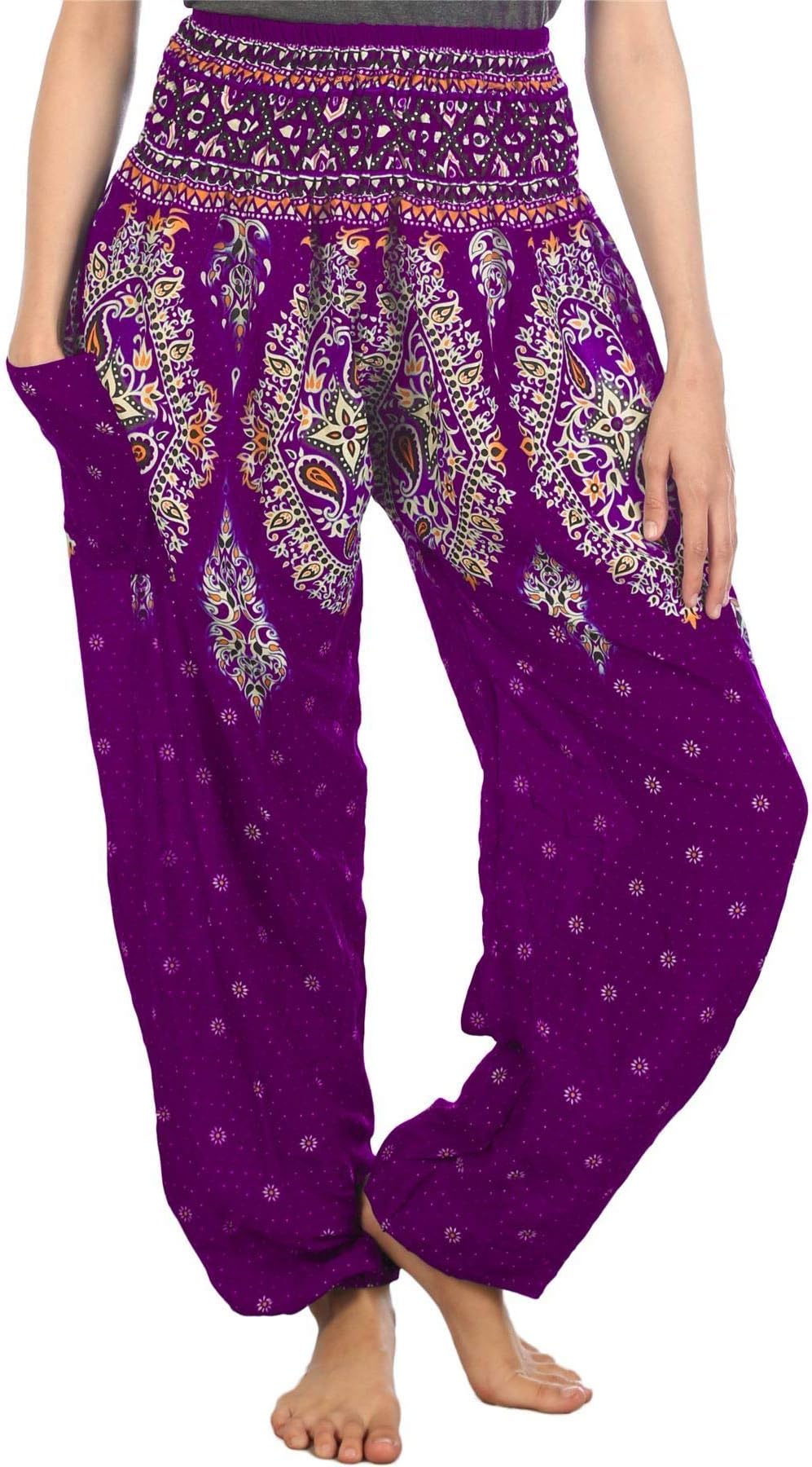 Lofbaz Women's Boho Casual Pants