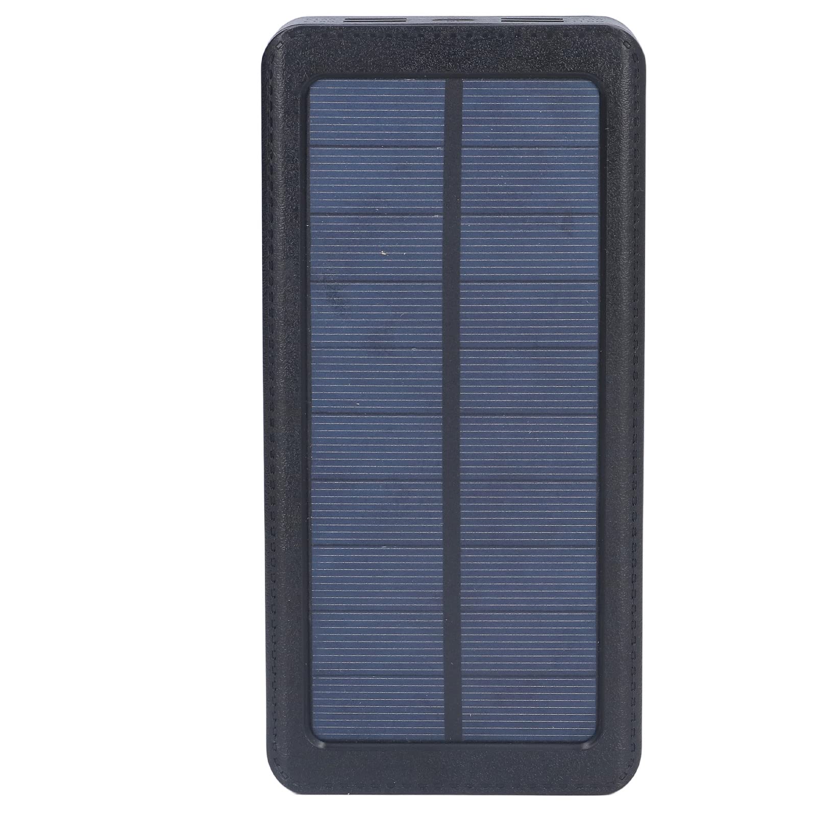 Wydajna ładowarka solarna z 32 diodami LED, na kemping, wyprawę, wędkowanie, ładowarka do telefonu komórkowego 30 000 mAh, do codziennych podróży, czarna