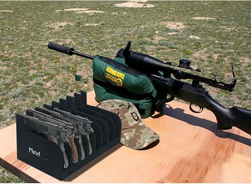 Miniatura 7 de Soporte de pistola de espuma Mind and Action para pistola de seguridad, accesorios de gabinete de armas, solución de almacenamiento de armas