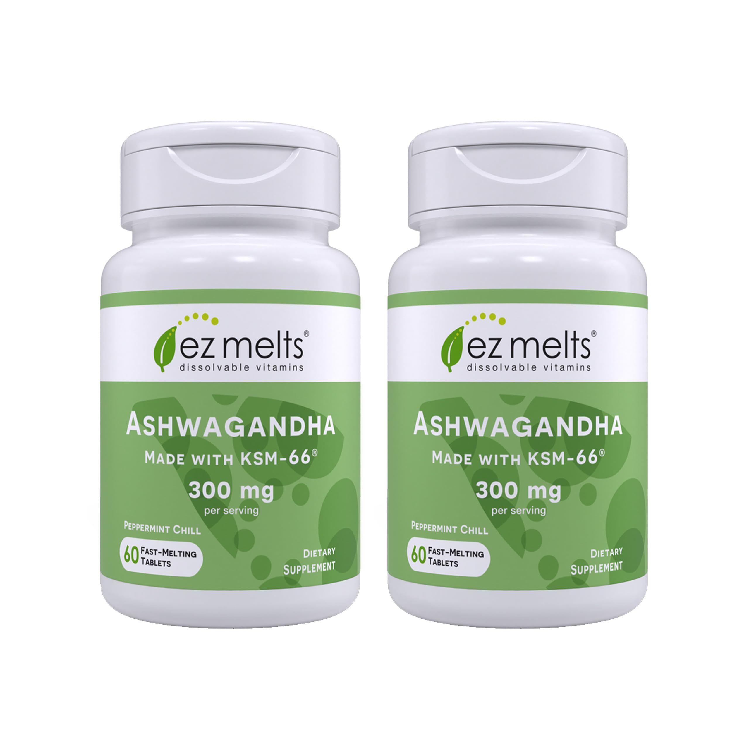 EZ Melts Dissolvable Ashwagandha 300 mg, Apple Berry, 60 Tablets — Amazon image 9