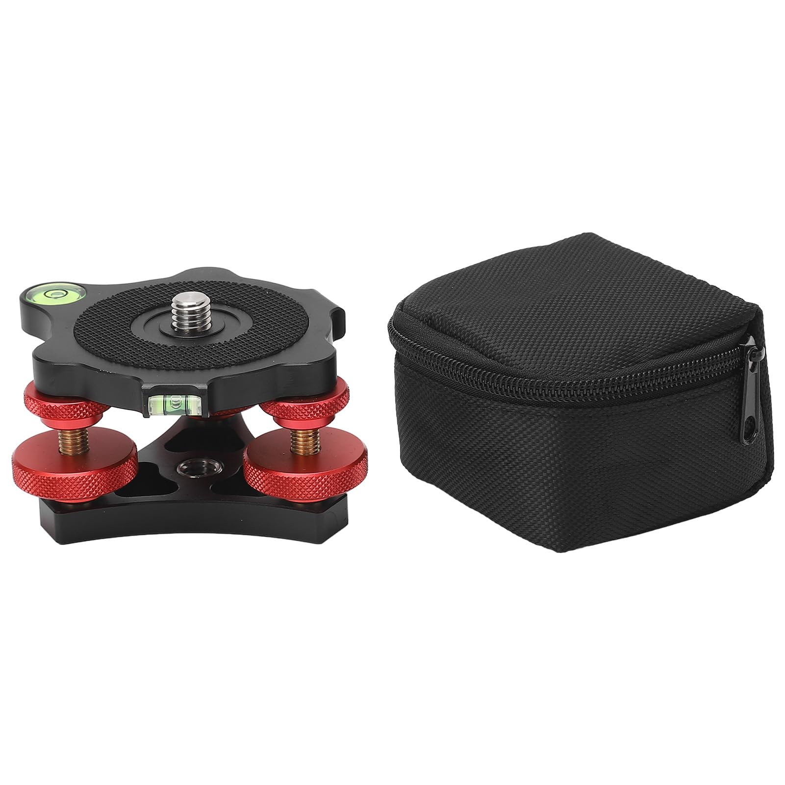 Base Di Livellamento A 3 Assi Per Fotocamera – Livellatore Con Regolazione +/-5°, Filettatura 3/8