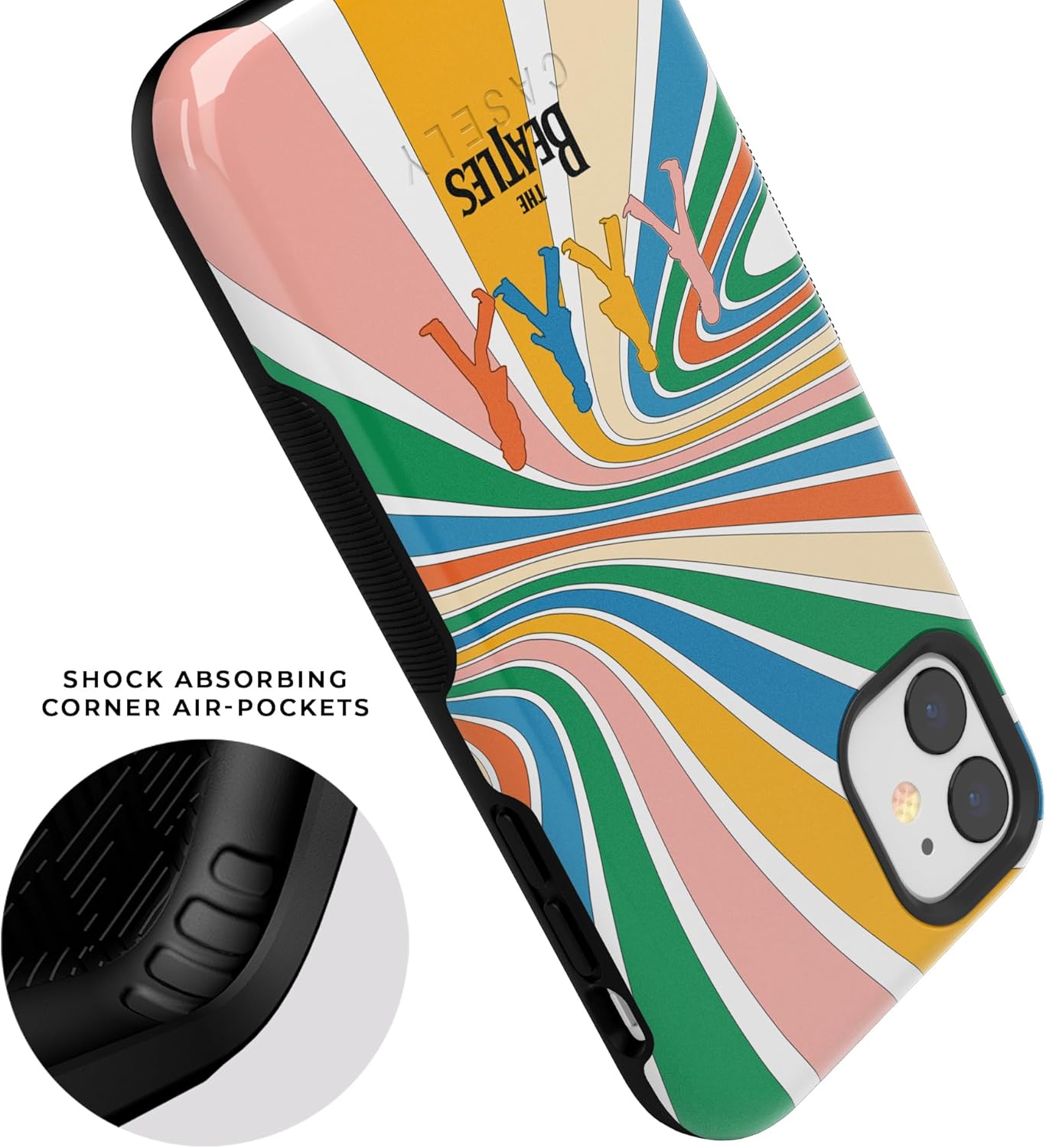 Casely iPhone 11 Case | Come Together | The Beatles Abbey Road | Bold Protective Design