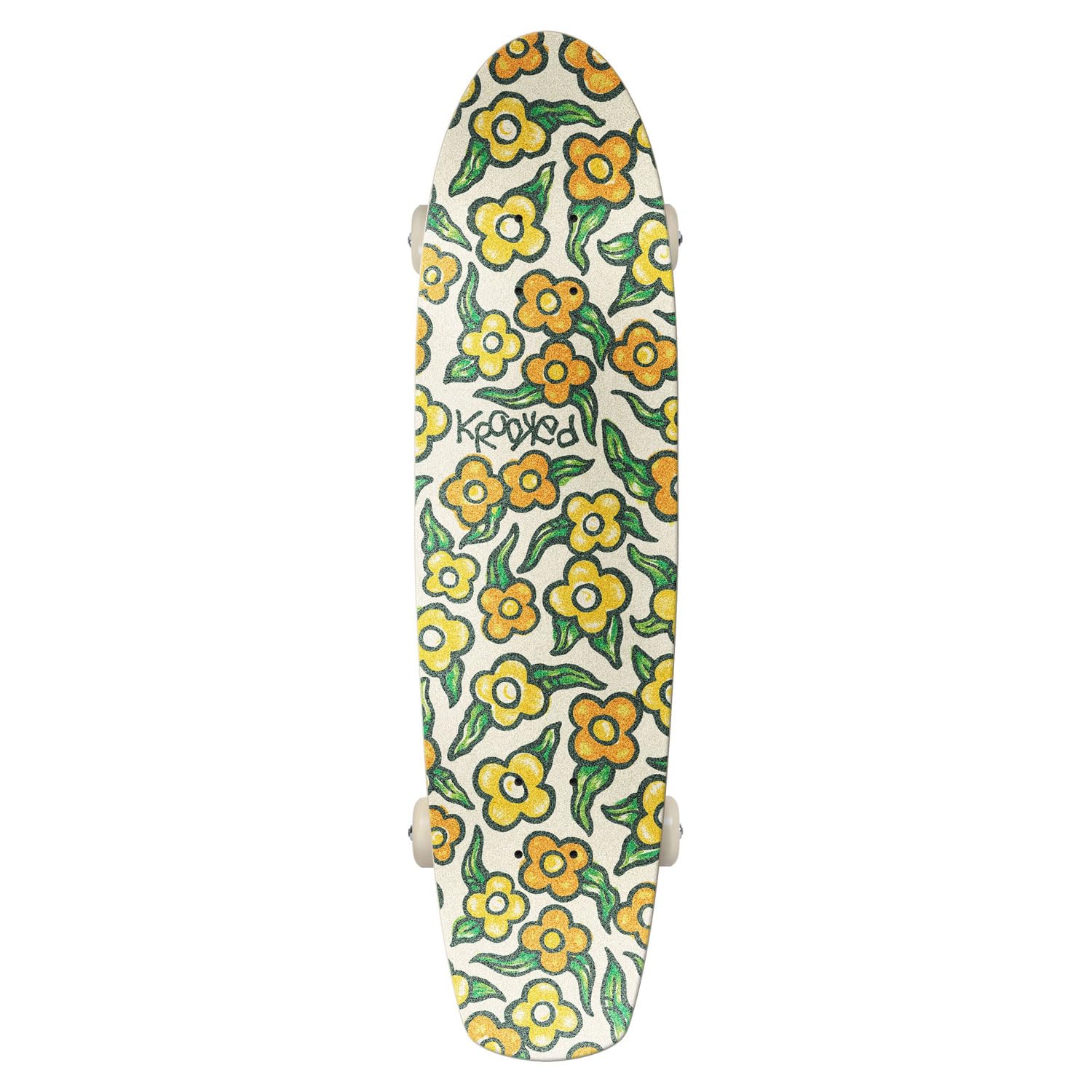 Amazon.com: Krooked Skateboards Deluxe Sam Narvaez Flowers Zinger