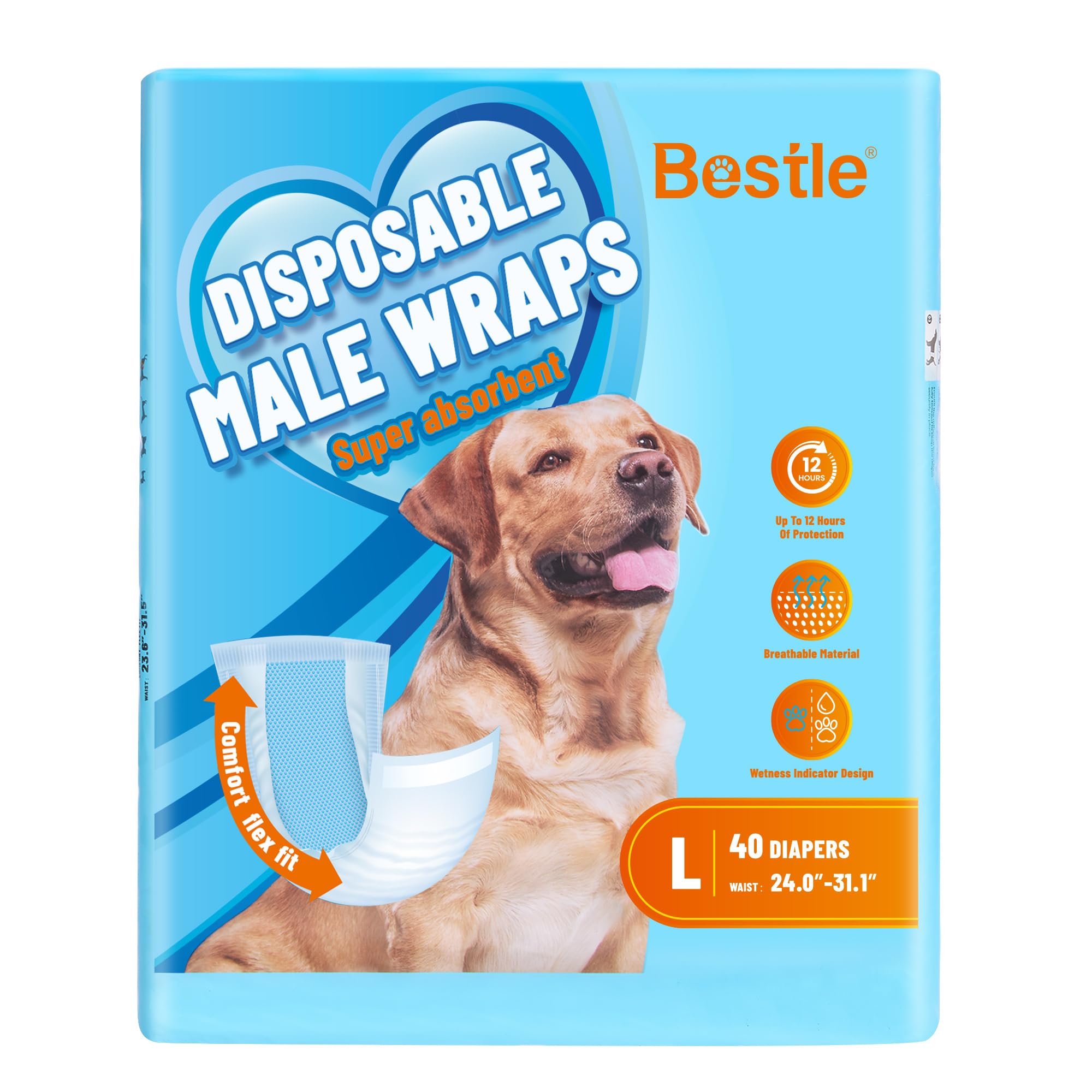 Bestle Male Dog Wrap