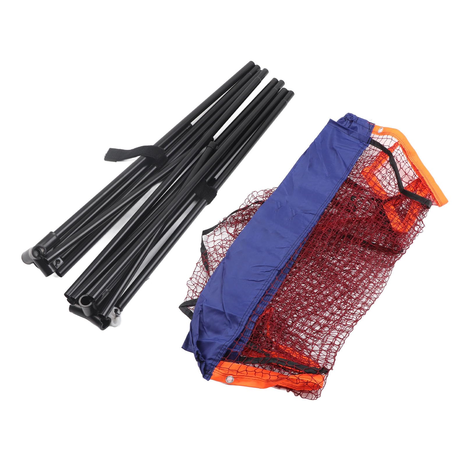 Rete da Badminton Regolabile Rete da Tennis Portatile Durevole con Supporto Resistente Alla Ruggine per Vialetto da Spiaggia Cortile Nylon Leggero di Alta qualità