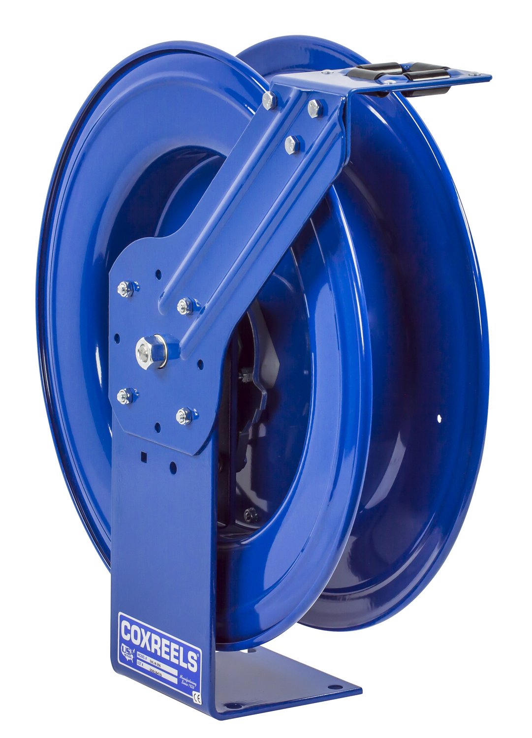 Coxreels MPL-N-350 Medium Pressure Spring Rewind Hose Reel for air/water/oil: 3/8