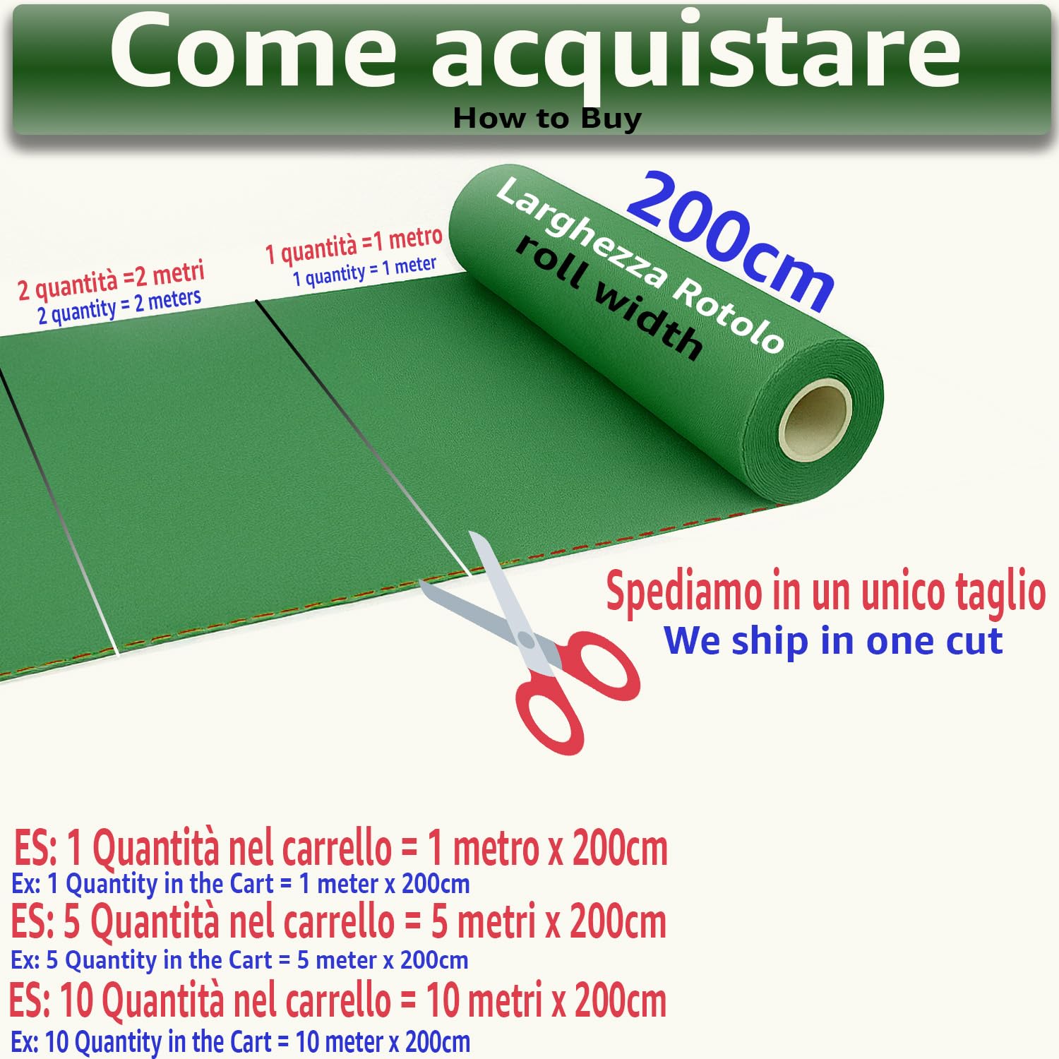 Byour3 - Tissu AU MÈTRE pour Auvents Extérieurs Protection UV Ombre Balcon Véranda Bâches Gazebo Auvent Latéral Pergola Camping-Car Coussins Bateau (Beige, 200 cm Large Rouleau)