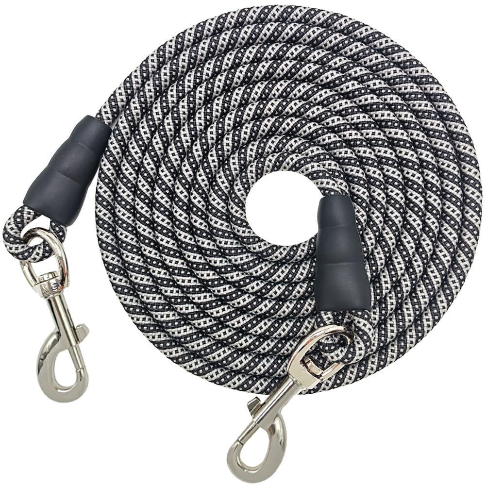 YUCFOREN 10FT Dog Tether Tie Out Dog Lead for Porch Training Tie Down