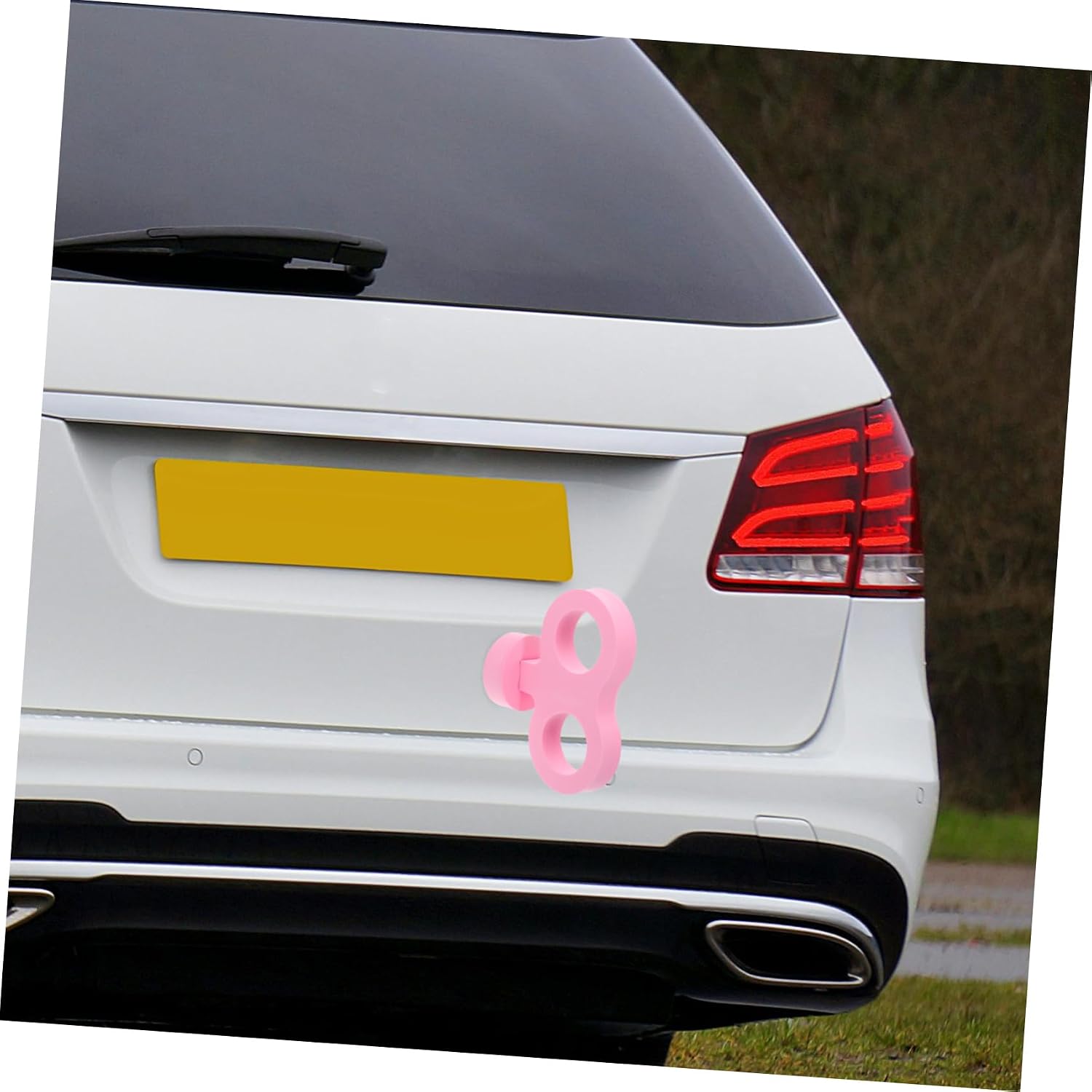 YARNOW Car Decor Stylish Hood Ornament Durable Car Ornament Parts for Automotive Exterior Decor