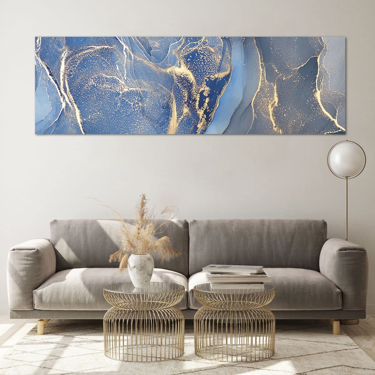ARTTOR Cuadro Decorativo 160x50cm Moderno Panorámico Abstracto - 5029