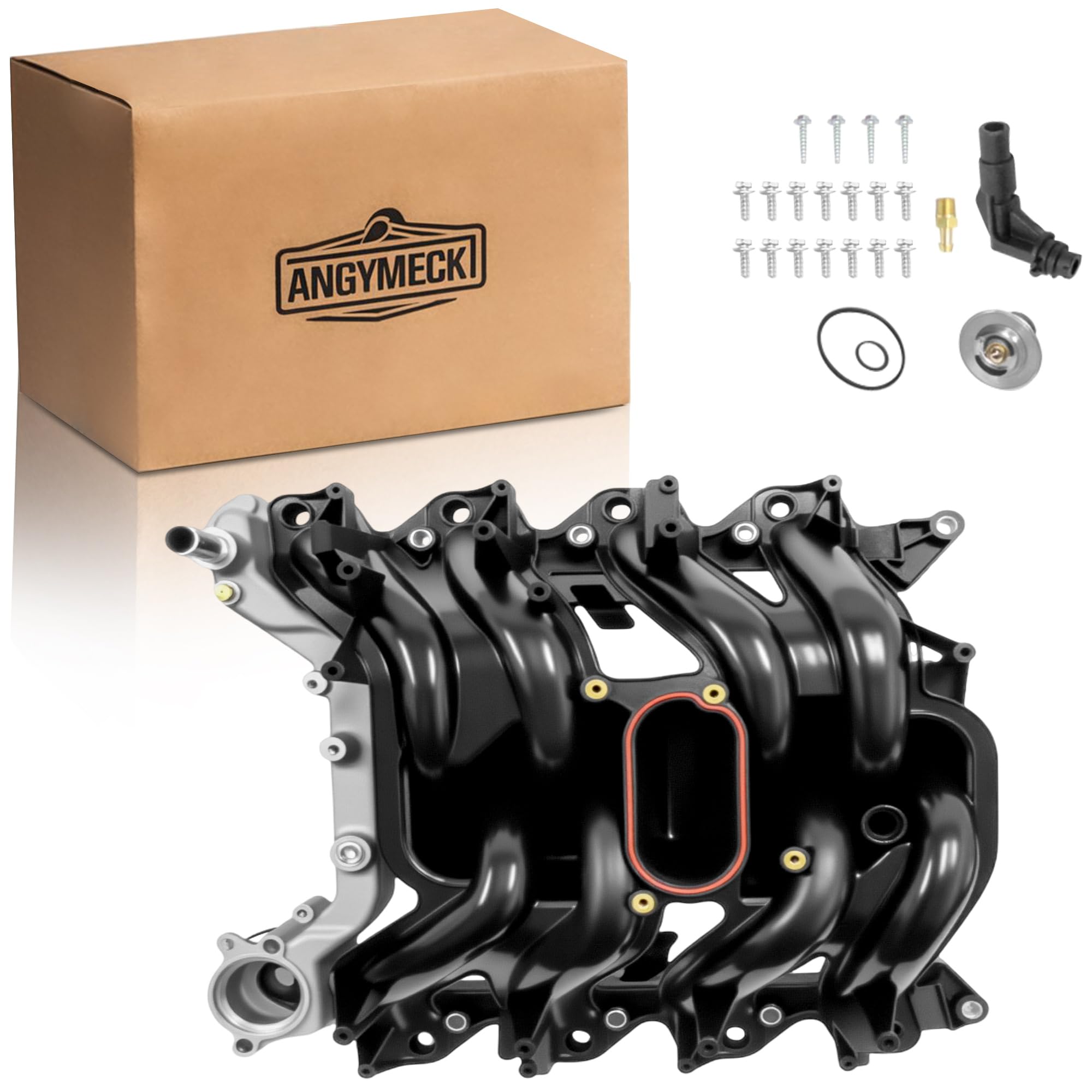 615-188 Upper Intake Manifold w/Gaskets Compatible with Ford E250 E350 E450 2000-2016 Expedition Excursion 2000 2001 2002 2003 2004 2005 (V8 5.4L Only)