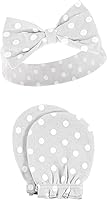 Vista 163 de Hudson Baby Conjunto de diadema de algodón y manoplas para rascar para bebé Unicornio