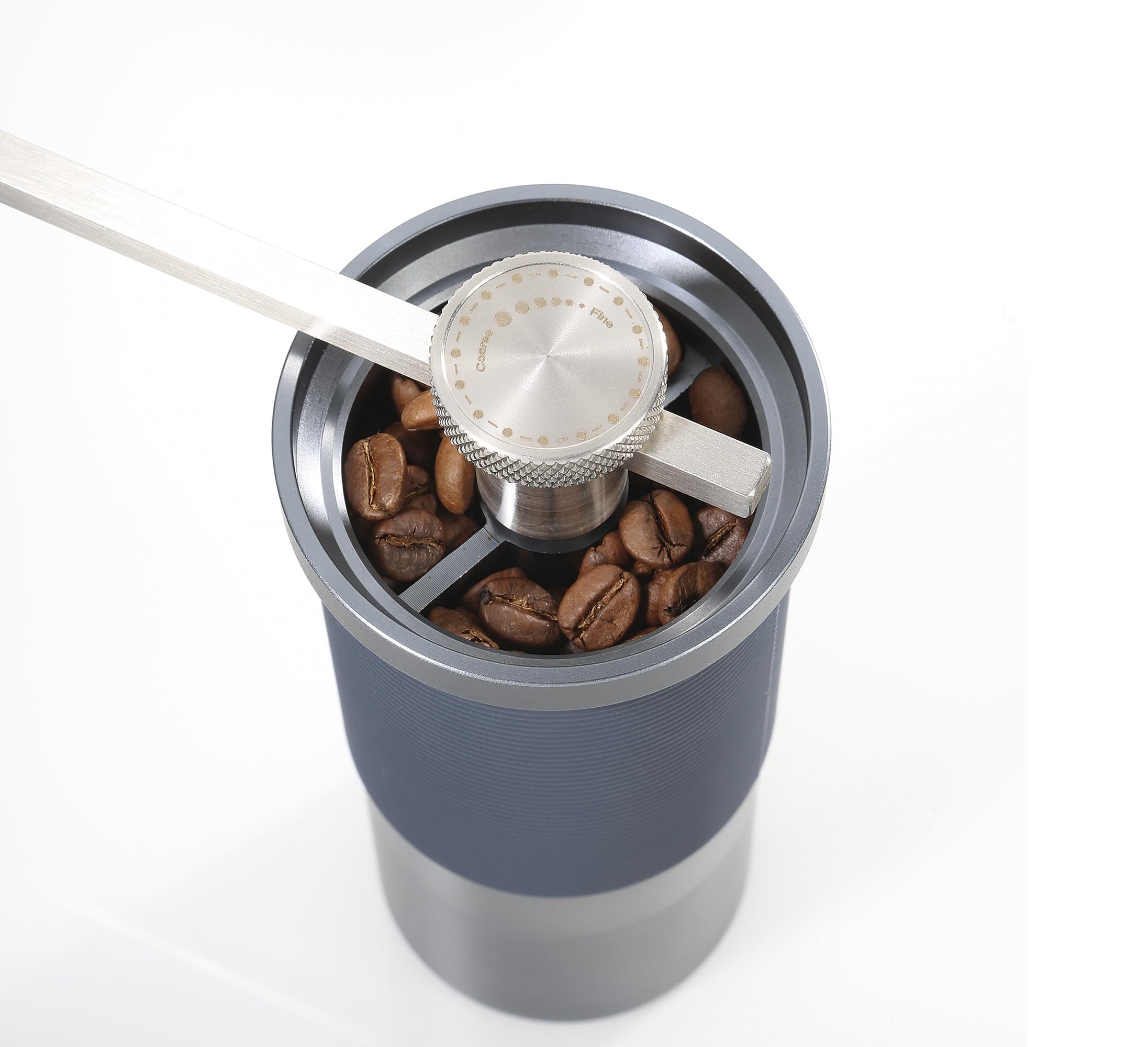 ZASSENHAUS Master - Molinillo de café manual (acero inoxidable, con mecanismo de molienda ajustable)