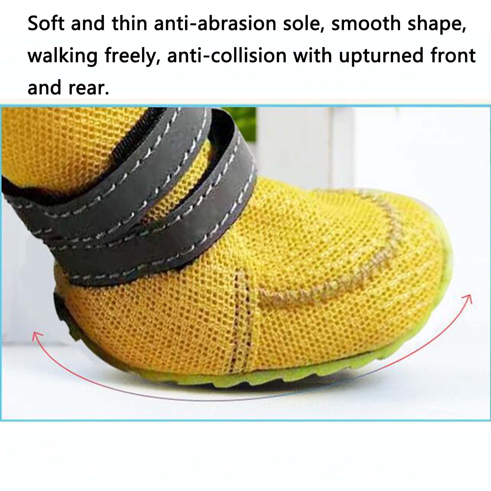 4 Scarpe Estive Per Cani Piccoli – Traspiranti, Antiscivolo, Suola In Gomma – Proteggono Le Zampe Da Asfalto Caldo E Superfici Ruvide