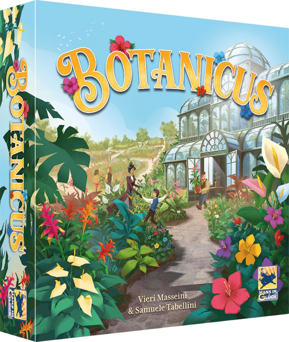 Asmodee - Hans im Glück - BOTANICUS - Jeux de société - Jeux de Plateau - Jeu Famille et Enfants à partir de 10 Ans - 2 à 4 Joueurs - 45 Min - Version française