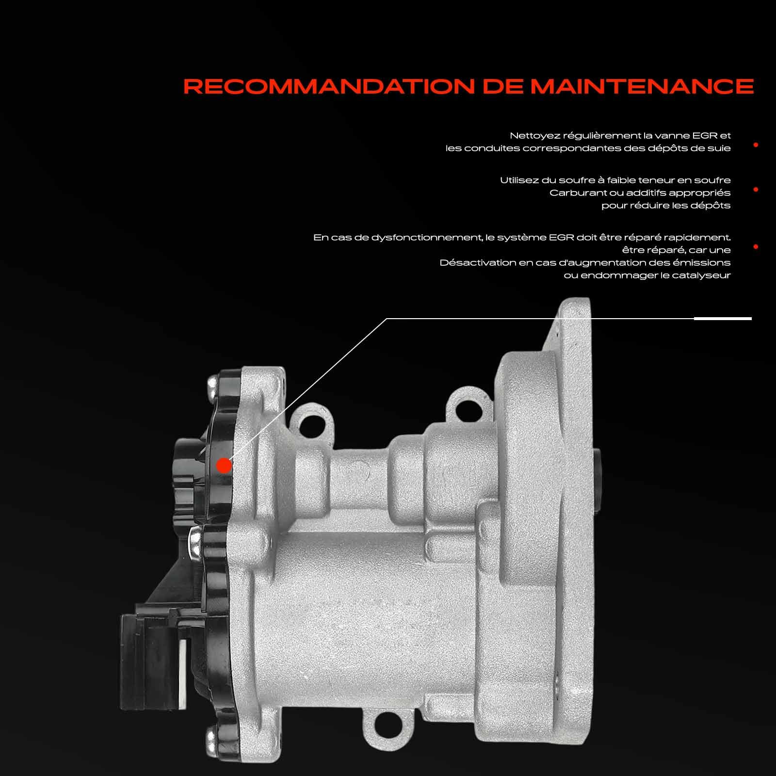 Frankberg Refroidisseur de vanne EGR pour la recirculation des gaz