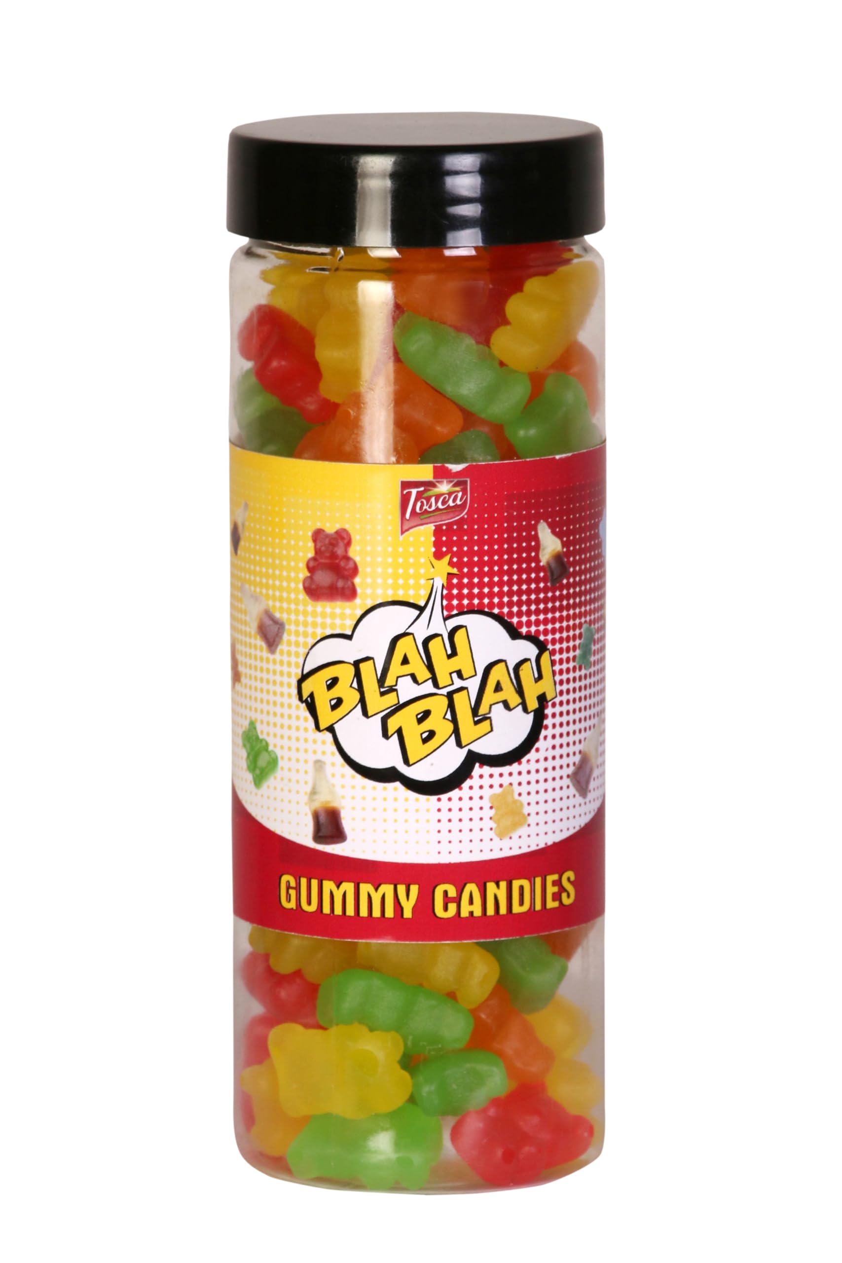 Tosca Blah Blah Bear Gummies - 100% Vegetarian, Gelatine-Free, Imported Gummy Bear Candy, Assorted Fruity Flavors- Perfect for Kids and Adults (180 gm) (B0CGHKK96N) Amazon Price History, Amazon Price Tracker