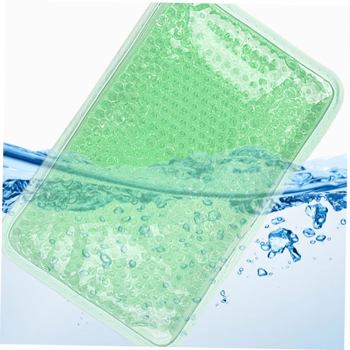 Impacco di Ghiaccio in Gel Riutilizzabile 3 Pezzi Pvc | Schiena e Spalle, Morbido e Confortevole, Terapia Caldo Freddo Cristallo e Gel