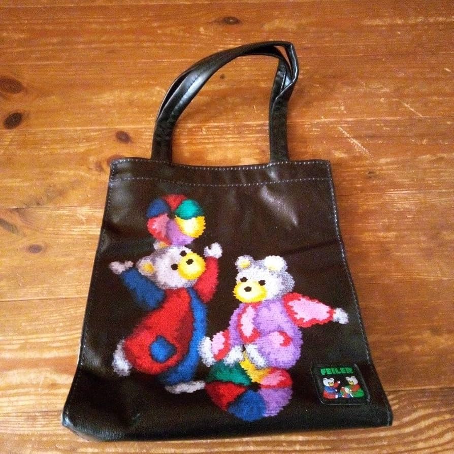 Amazon.co.jp: フェイラー ミニトートバッグ ビニール くま