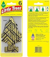 Vista 134 de Little Trees - Ambientador de árbol colgante que proporciona un aroma de larga duración para tu hogar o tu auto. Aroma Summer Linen, 24