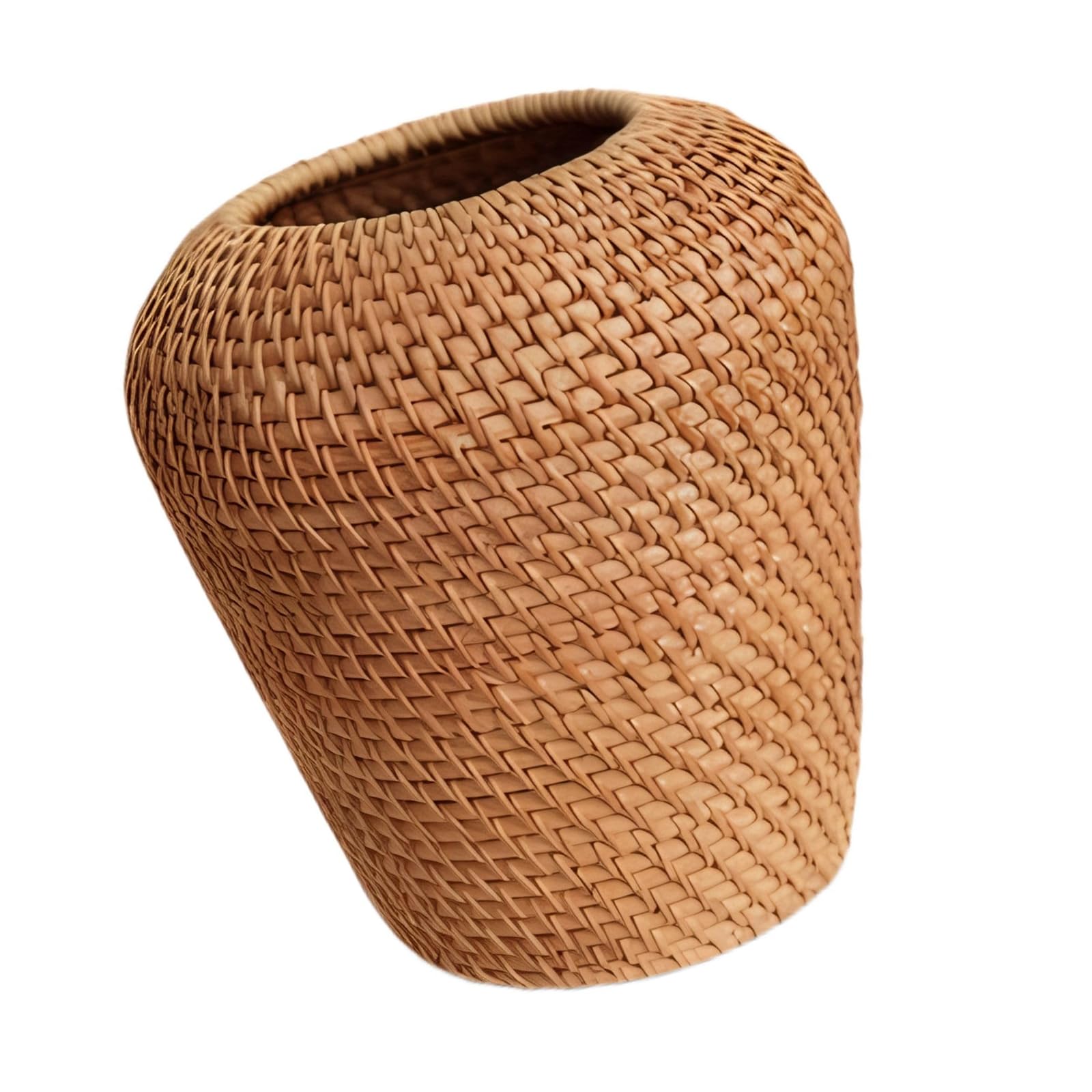 Rattan Vases Decorative Vases Woven Vase Table Centerpieces Rustics Farmhouses Home Decors Dried Flower Vase Decorative Centerpieces