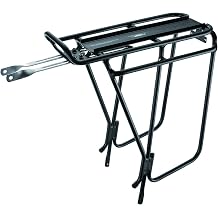 Topeak Super Tourist DX 2.0 Bicycle Rack for wheel size 26"/27.5"/700c Not Disc Brake Compatible, Black