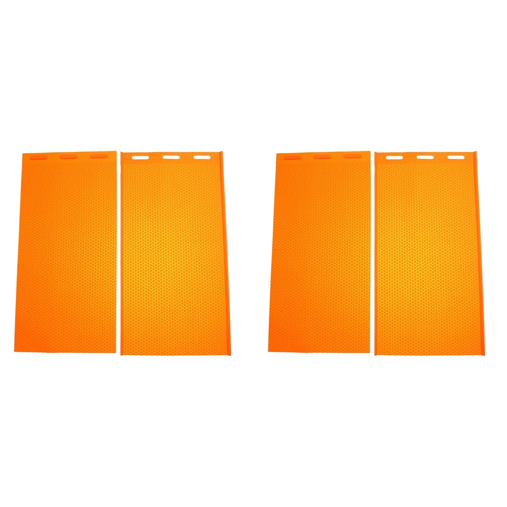 Ctrlzs Light 2X Beekeeper Silicone Beeswax Mold Foundation Bee Hive Basis Press Sheet Mould Beeswax Press Sheet Mould