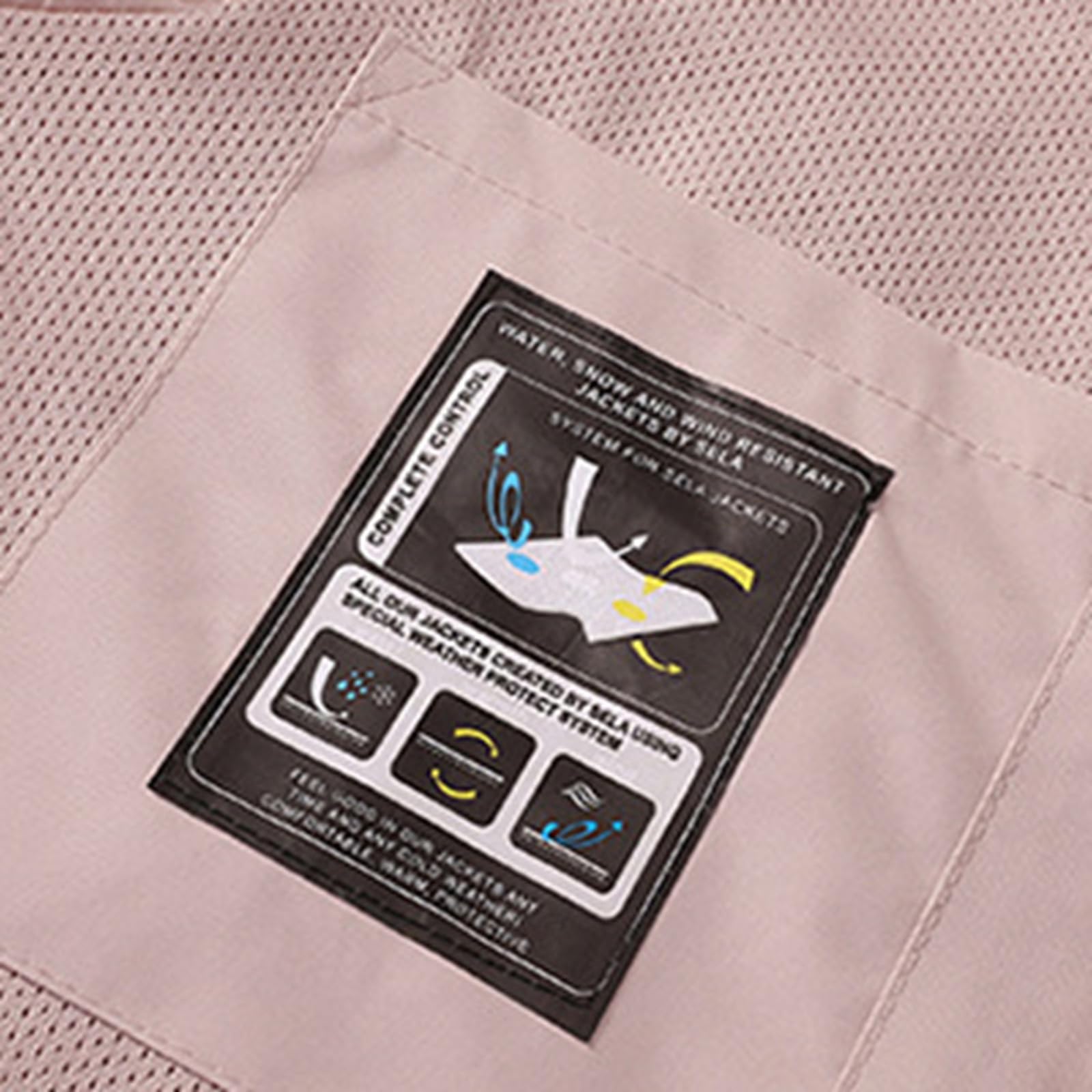Generisch Chubasquero para hombre, impermeable, transpirable, chaqueta funcional, chaqueta de senderismo, chaqueta de ciclismo con capucha A25